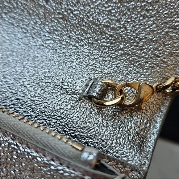 Yves Saint Laurent Gold Chain Tassel Bag - Picture 13 of 15